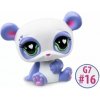 Littlest Pet Shop: figúrka #16 - fialová panda