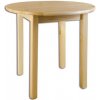 Drewmax Jedálenský stôl okrúhly ST105, priemer plochy 110 cm