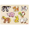 Goki Vkladacie Puzzle Zvieratá Na Farme