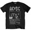AC/DC Tričko Highway to Hell World Tour 1979/1980 Unisex Black M