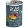 Wild Farm Superfood Beef 400g krmivo pre psov bez obilnín