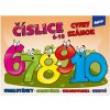 omaľovánka Číslice 6-10