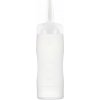 ARAVEN Stláčacia fľaša, LDPE, ø: 70 mm, výška: 193 mm, obsah: 0,35 L, biela
