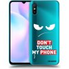 Picasee silikónový prehľadný obal pre Xiaomi Redmi 9AT - Angry Eyes - Transparent