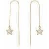 S'Agapõ Hravé pozlátené náušnice Hviezdičky Aurora SAR55