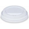 Wimex Viečko na pohár vypuklé Ø90mm biele 100ks Balenie: 100 ks
