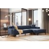 Atelier Del Sofa Petra rohová pohovka Pravý roh – Modrá