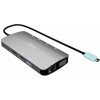 i-tec USB-C Metal Nano 3x Display (DP, HDMI a VGA) Docking Station, Power Delivery 100W C31NANOTRIDOCKPD