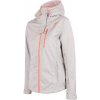 4F Dámska lyžiarska bunda H4Z19-KUDN060 Cold Light Grey