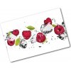 Doska na krájanie tvrdená Maliny a voda 80x52 cm