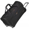 Travelite Basics Fresh Wheeled Duffle Black taška