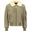 Alpha Industries Injector III zimná bunda stratos Farba: hnedá, piesková, Veľkosť: 3XL