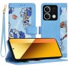 Techsuit FlipCraft Otváracie ochranné Puzdro - Xiaomi Redmi Note 13 5G - Žiarivá Modrá KF2328652