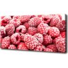 Foto obraz na plátne Zmrazené maliny 100x50 cm