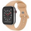 AppleKing silikónový remienok s motýlikovou prackou pre Apple Watch Ultra 49mm / 46mm / 45mm / 44mm / 42mm - pieskový - možnosť vrátiť tovar ZADARMO do 30tich dní