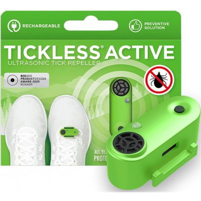 Tickless Active Nabíjateľný ultrazvukový repelent proti kliešťom