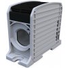 RKA 300 L S - Univerzálna svorka, Al/Cu, 2x300mm², čierna