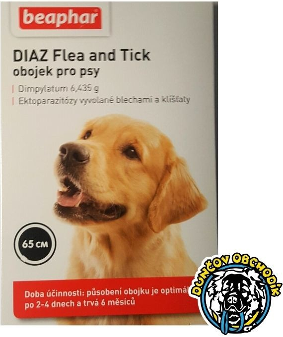 Beaphar DIAZ antiparazitný obojok pre psov 65 cm od 3,94 € - Heureka.sk