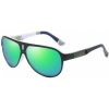 DUBERY Madison 7 slnečné okuliare, Black / Green (GDB009C07)