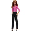 Mattel Barbie® Lídryně budoucnosti, Hnědovláska v kalhotovém kostýmku, HXN96
