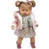 Llorens 42284 ALEXANDRA - realistická bábika so zvukmi a mäkkým látkovým telom - 42 cm