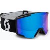 Lyžiarske okuliare SCOTT Shield mineral black/white & illuminator blue chrome