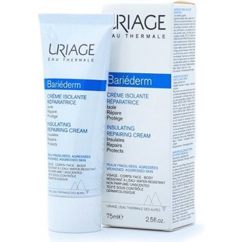 Uriage Bariéderm Reconstructive Barrier Cream regeneračný a ochranný krém 75 ml