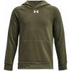 Chlapčenská mikina Under Armour, RIVAL FLEECE HOODIE khaki ylg