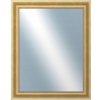 DANTIK - Zrkadlo v ráme 80x100 | KRÍDLO veľké zlaté patina