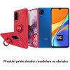 Multifunkčné magnetické púzdro Luxria Ring pre Xiaomi - Červené Pre Xiaomi: Redmi 9C