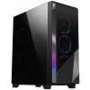 GIGABYTE case AORUS C500 GLASS, bez zdroje, průhledná bočnice, Mid Tower, černá GB-AC500G ST