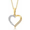 SOFIA zlatý prívesok srdce SJ228876.400