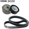 Ozubený klinový remeň - Sada SKF VKMA 34132 (VKMA34132)