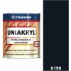 CHEMOLAK UNIAKRYL S2822 0199-čierna 0,75l