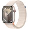 Apple Watch Series 9 GPS + Cellular 45mm Starlight Aluminium Case with Starlight Sport... MRMA3QC/A