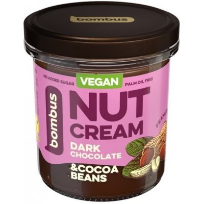 Bombus Nut cream dark chocolate & cocoa beans 300g