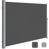 SONGMICS Bočná markíza Orrine 180x450 cm antracit