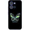Picasee silikónový prehľadný obal pre Xiaomi Redmi 15C 4G - Diamanty Blue