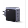 Ugreen Nexode S 140W GaN Nabíjačka 3x USB C USB A Rýchle Nabíjanie Sivá