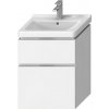 JIKA CUBITO skrinka pod umývadlo 55 cm, biela / lesklá biela, 54 x 39,9 x 68,3 cm, H40J4224025001