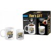 Súprava BGtech Men's Gift - Hrnček so skleneným pohárom