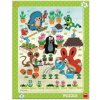 Deskové puzzle Krtek zahradník 40 dílků