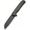 Vega CIVIVI C20022-2 Chavelier vreckový nôž 8,8 cm, Black Stonewash, tmavozelená, Micarta