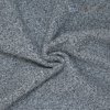 Plášťová látka buklé s mohérom, sivý melír - zvyšok tkaniny, dĺžka 30 cm