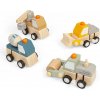 Bigjigs Toys Naťahovacie stavebné autíčko 1 ks