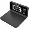 Solight | Solight CA06 - LED Budík s LCD displejom a bezdrôtovým nabíjaním Qi LED/10W/230V | SL1553
