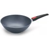 WOLL Wok DIAMOND LITE 30 cm, odnímateľná rukoväť, titán
