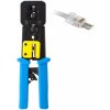 Kliešte krimpovacie RJ45/RJ12/RJ11 pre konektory Pass Through