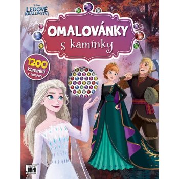 Ledové království Omalovánky s kamínky