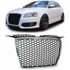 Angeleyes Audi A3 8P (05-08) športová čierna predná maska s chrómovým...
